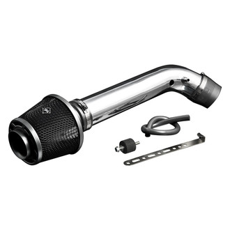 Weapon-R® - Secret Weapon Aluminum Polished Short Ram Air Intake System with Black Filter