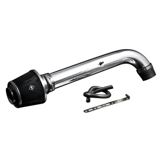Weapon-R® - Secret Weapon Aluminum Polished Short Ram Air Intake System with Black Filter