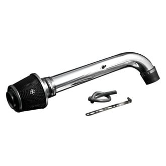 Weapon-R® - Stealth Secret Weapon Aluminum Flat Black Short Ram Air Intake System with Black Filter