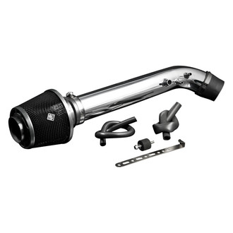 Weapon-R® - Secret Weapon Aluminum Polished Short Ram Air Intake System with Black Filter