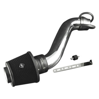 Weapon-R® - Secret Weapon Aluminum Polished Short Ram Air Intake System with Black Filter