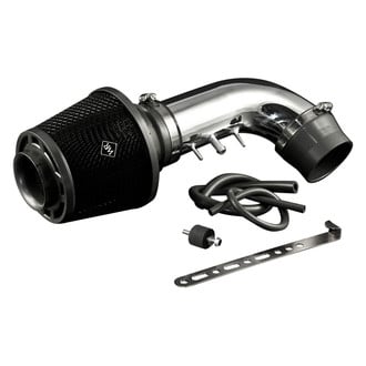 Weapon-R® - Secret Weapon Aluminum Polished Short Ram Air Intake System with Black Filter