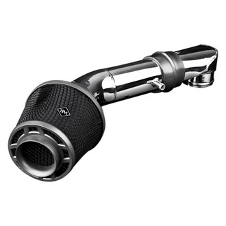 Weapon-R® - Secret Weapon Aluminum Polished Short Ram Air Intake System with Black Filter