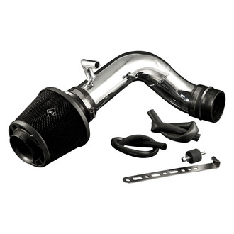 Weapon-R® - Secret Weapon Aluminum Polished Short Ram Air Intake System with Black Filter