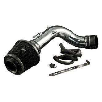 Weapon-R® - Secret Weapon Aluminum Polished Short Ram Air Intake System with Black Filter