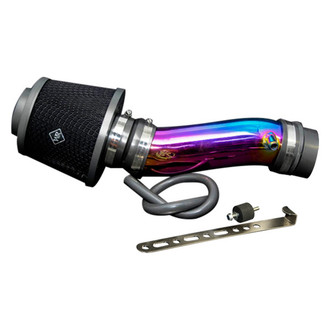 Weapon-R® - Secret Weapon Aluminum Neo Titanium Short Ram Air Intake System with Black Filter