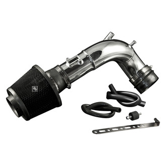 Weapon-R® - Secret Weapon Aluminum Polished Short Ram Air Intake System with Black Filter