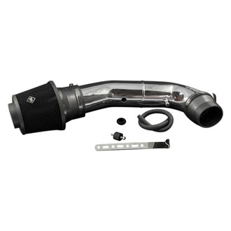 Weapon-R® - Secret Weapon Aluminum Polished Short Ram Air Intake System with Black Filter