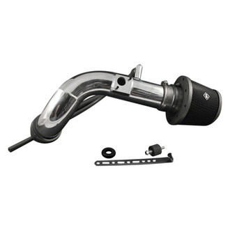 Weapon-R® - Secret Weapon Aluminum Polished Short Ram Air Intake System with Black Filter
