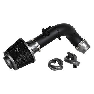 Weapon-R® - Stealth Secret Weapon Aluminum Flat Black Short Ram Air Intake System with Black Filter