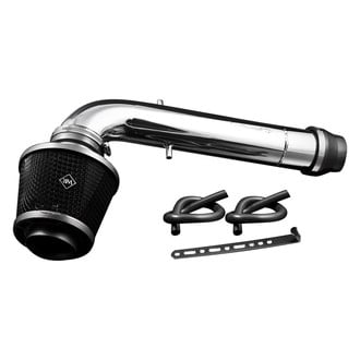 Weapon-R® - Secret Weapon Aluminum Polished Short Ram Air Intake System with Black Filter
