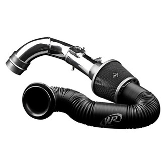 Weapon-R® - Secret Weapon Aluminum Polished Short Ram Air Intake System with Black Filter