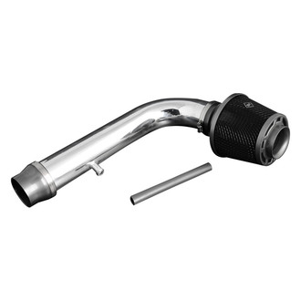 Weapon-R® - Secret Weapon Aluminum Polished Short Ram Air Intake System with Black Filter