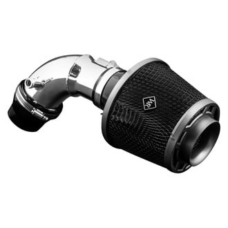 Weapon-R® - Secret Weapon Aluminum Polished Short Ram Air Intake System with Black Filter