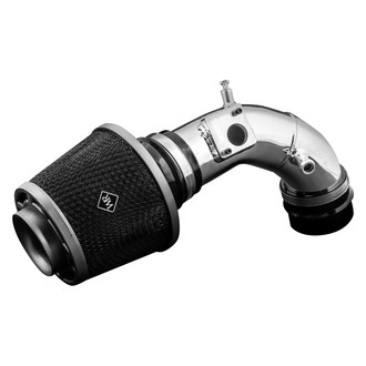 Weapon-R® - Secret Weapon Aluminum Polished Short Ram Air Intake System with Black Filter