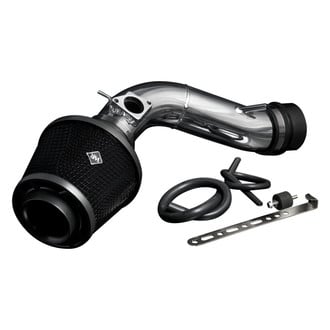 Weapon-R® - Secret Weapon Aluminum Polished Short Ram Air Intake System with Black Filter