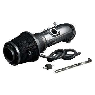 Weapon-R® - Secret Weapon Aluminum Polished Short Ram Air Intake System with Black Filter