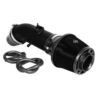 Weapon-R® - Stealth Secret Weapon Aluminum Flat Black Short Ram Air Intake System with Black Filter