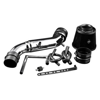 Weapon-R® - Secret Weapon Aluminum Polished Short Ram Air Intake System with Black Filter