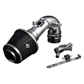 Weapon-R® - Secret Weapon Aluminum Polished Short Ram Air Intake System with Black Filter