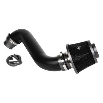 Weapon-R® - Stealth Secret Weapon Aluminum Flat Black Short Ram Air Intake System with Black Filter
