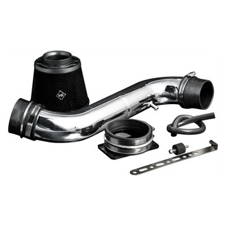 Weapon-R® - Secret Weapon Aluminum Polished Short Ram Air Intake System with Black Filter