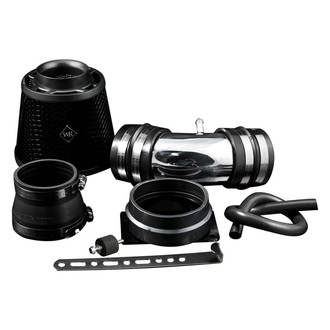Weapon-R® - Secret Weapon Aluminum Polished Short Ram Air Intake System with Black Filter
