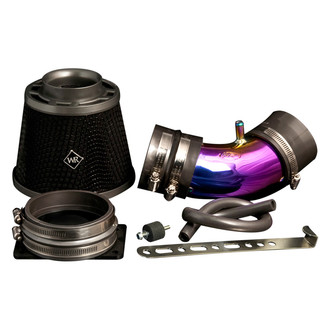 Weapon-R® - Secret Weapon Aluminum Neo Titanium Short Ram Air Intake System with Black Filter