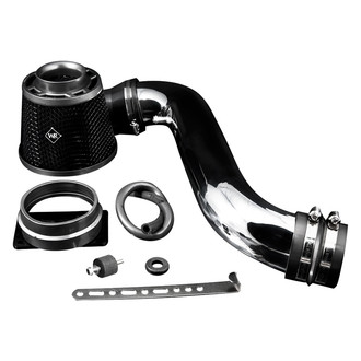 Weapon-R® - Secret Weapon Aluminum Polished Short Ram Air Intake System with Black Filter