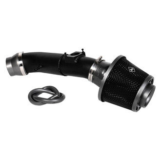 Weapon-R® - Stealth Secret Weapon Aluminum Flat Black Short Ram Air Intake System with Black Filter