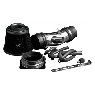 Weapon-R® - Secret Weapon Aluminum Polished Short Ram Air Intake System with Black Filter