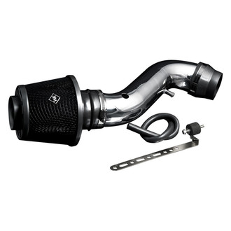 Weapon-R® - Secret Weapon Aluminum Polished Short Ram Air Intake System with Black Filter