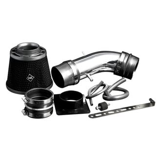 Weapon-R® - Secret Weapon Aluminum Polished Short Ram Air Intake System with Black Filter