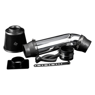 Weapon-R® - Secret Weapon Aluminum Polished Short Ram Air Intake System with Black Filter
