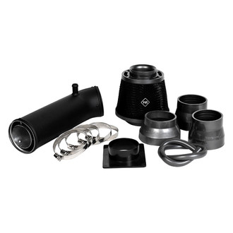Weapon-R® - Stealth Secret Weapon Aluminum Flat Black Short Ram Air Intake System with Black Filter