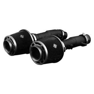 Weapon-R® - Stealth Secret Weapon Aluminum Flat Black Short Ram Air Intake System with Black Filter