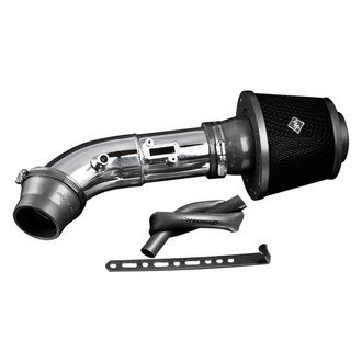 Weapon-R® - Secret Weapon Aluminum Polished Short Ram Air Intake System with Black Filter