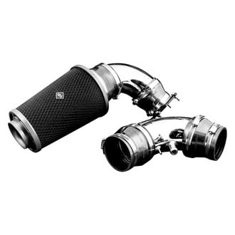 Weapon-R® - Secret Weapon Aluminum Polished Short Ram Air Intake System with Black Filter