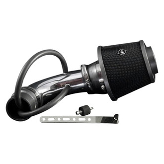 Weapon-R® - Secret Weapon Aluminum Polished Short Ram Air Intake System with Black Filter