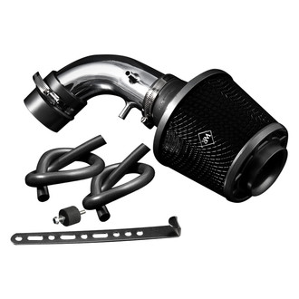Weapon-R® - Secret Weapon Aluminum Polished Short Ram Air Intake System with Black Filter