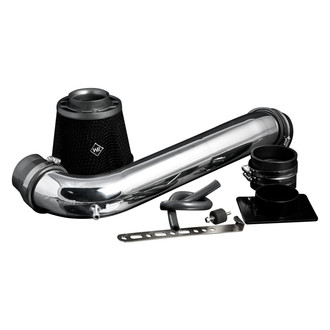 Weapon-R® - Secret Weapon Aluminum Polished Short Ram Air Intake System with Black Filter