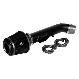 Weapon-R® - Stealth Secret Weapon Aluminum Flat Black Short Ram Air Intake System with Black Filter
