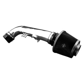 Weapon-R® - Secret Weapon Aluminum Polished Short Ram Air Intake System with Black Filter