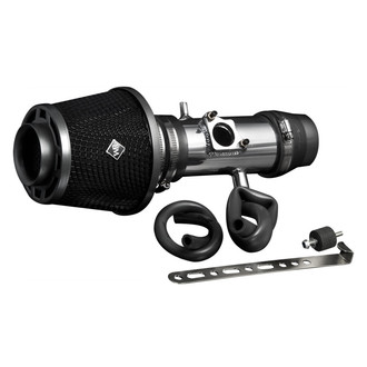 Weapon-R® - Secret Weapon Aluminum Polished Short Ram Air Intake System with Black Filter