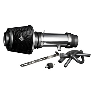 Weapon-R® - Secret Weapon Aluminum Polished Short Ram Air Intake System with Black Filter