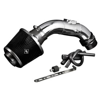Weapon-R® - Secret Weapon Aluminum Polished Short Ram Air Intake System with Black Filter