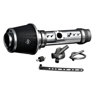 Weapon-R® - Secret Weapon Aluminum Polished Short Ram Air Intake System with Black Filter