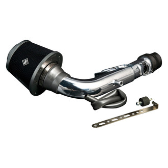 Weapon-R® - Secret Weapon Aluminum Polished Short Ram Air Intake System with Black Filter