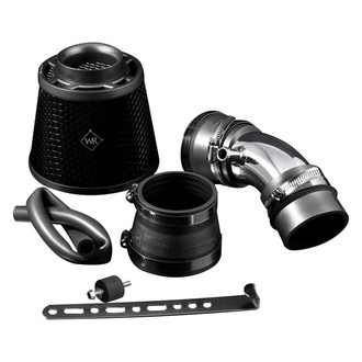 Weapon-R® - Secret Weapon Aluminum Polished Short Ram Air Intake System with Black Filter