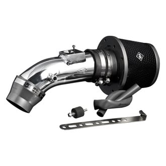 Weapon-R® - Secret Weapon Aluminum Polished Short Ram Air Intake System with Black Filter
